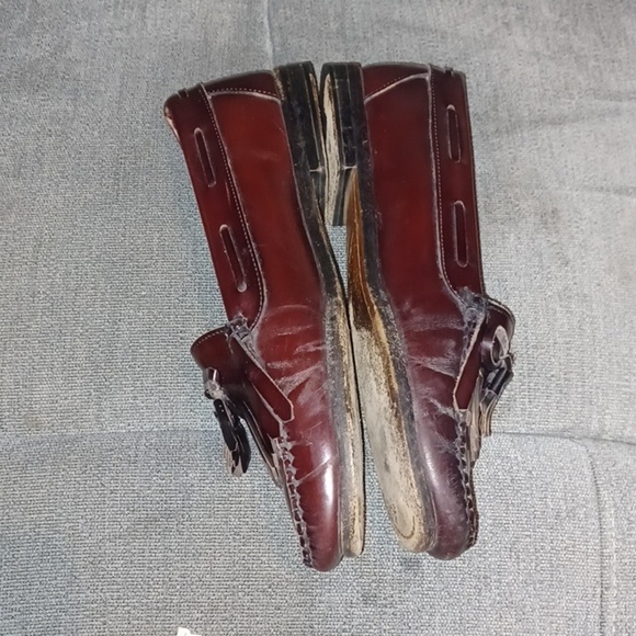 Vintage Cole Haan Men’s Tassel Burgundy Leather Loafers size 8,